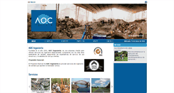 Desktop Screenshot of aocingenieria.com